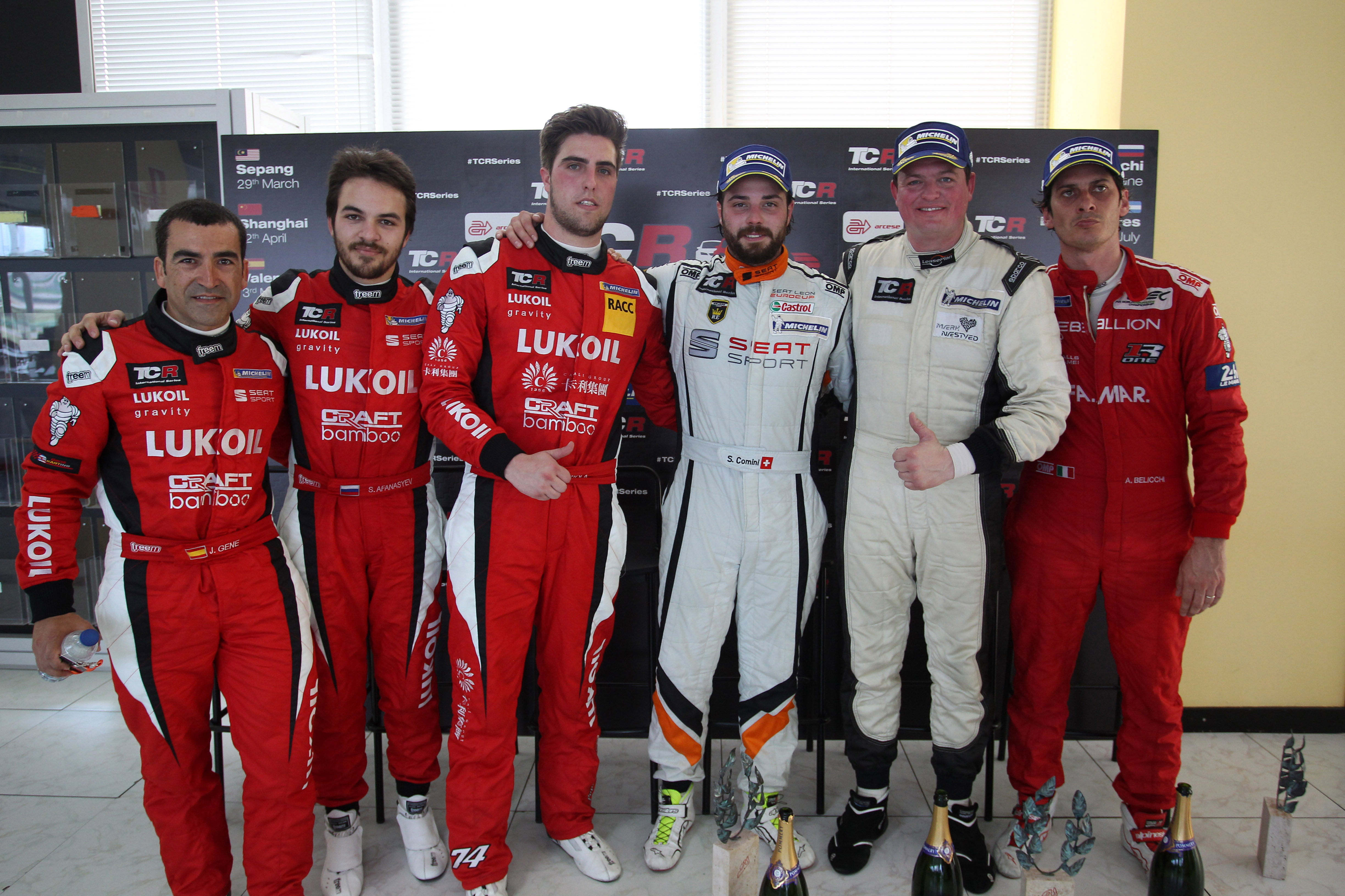 TCR International Series Valencia, Spain 01 -03 May 2015